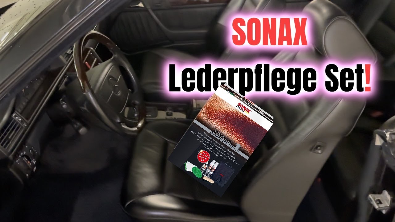 Sonax Lederpflegeset Test im 124er Benz Oldtimer!