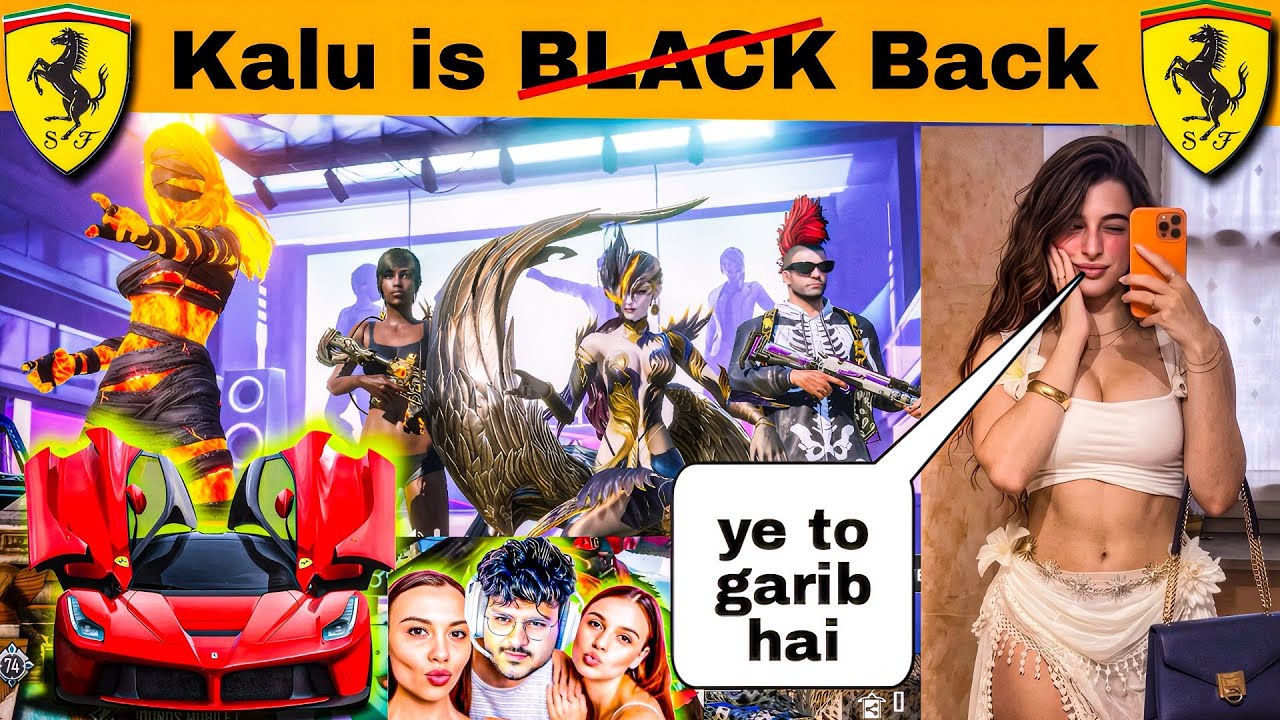 Kalu noob prank is back 😮 3 Random pro players call me noob | shocking reaction on my gameplay🤩