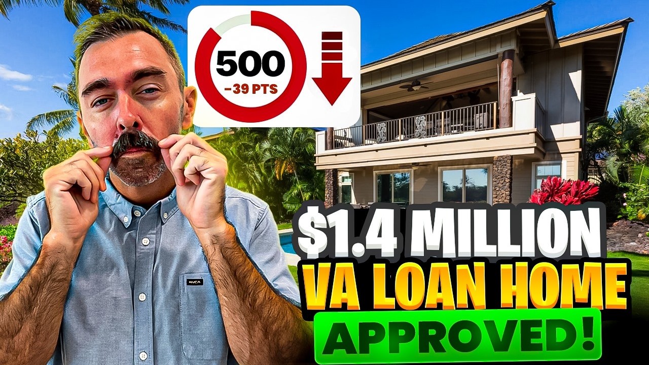 VA Loan With Bad Credit? How a Veteran Family Bought a $1.4M Home With Debt (2025 VA Loan Guide)