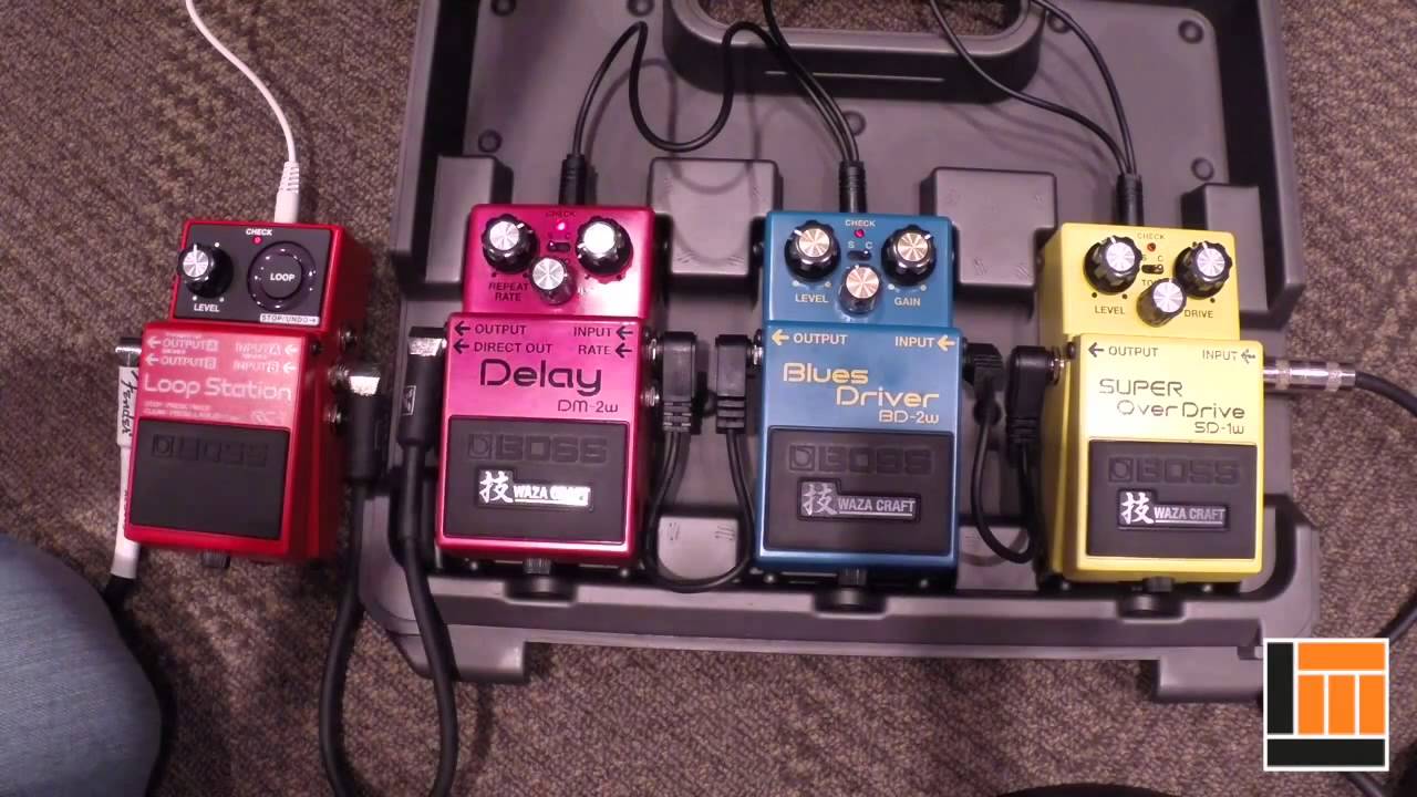 Boss Waza Craft Pedals Demo