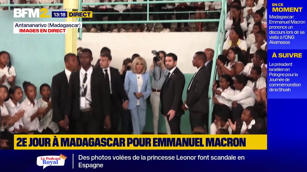 🟡 Emmanuel Macron à Madagascar, suivez en direct la dernière étape de sa visite