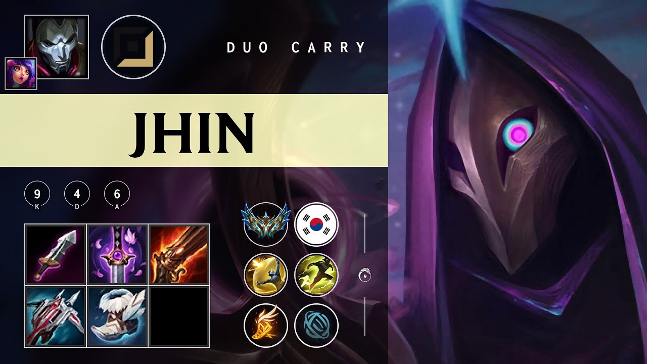 Jhin ADC vs Xayah - KR Challenger Patch 25.23