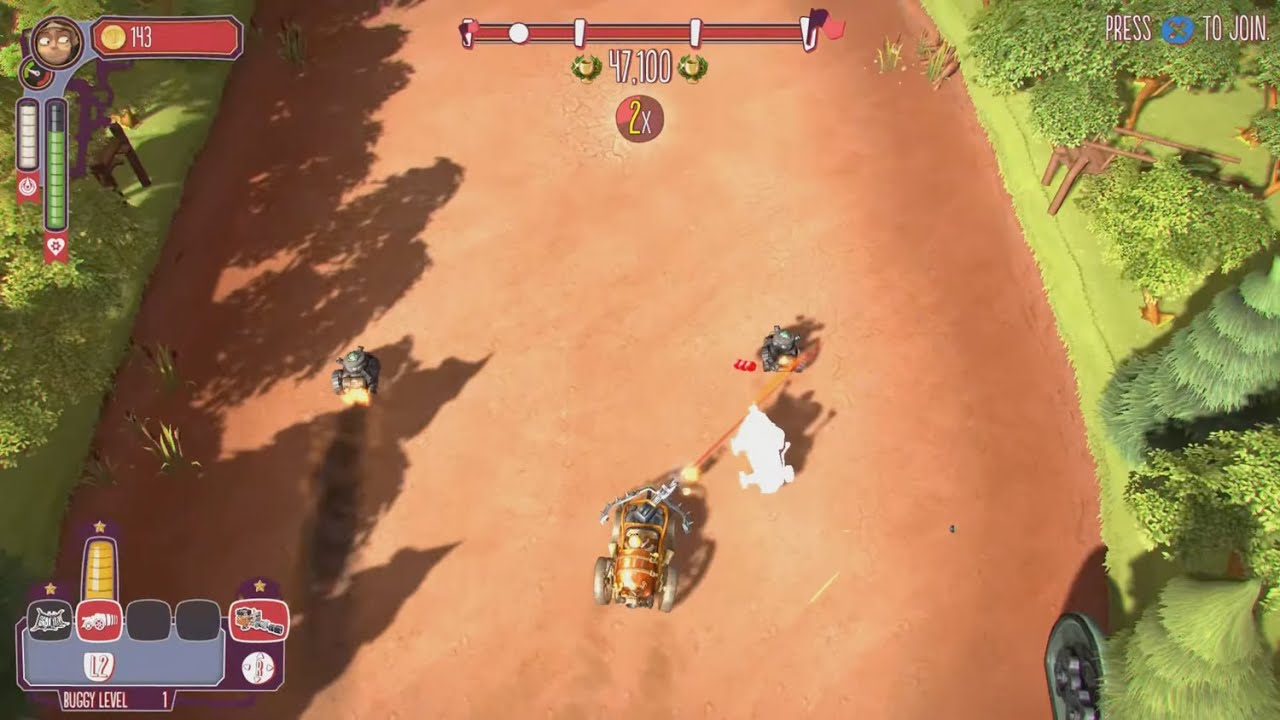 Pressure Overdrive (PS4) start