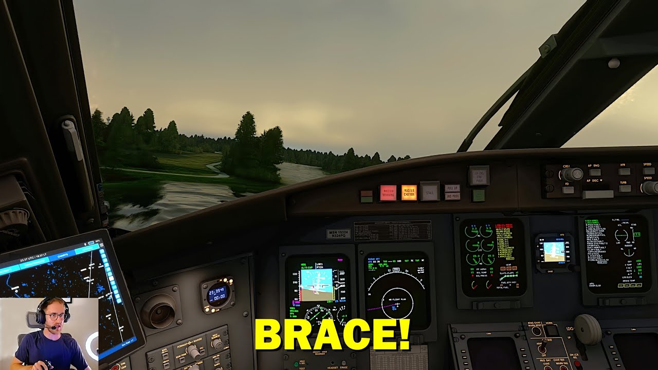 I Had a Dual Engine FAILURE Live in Microsoft Flight Simulator (with ATC online)
