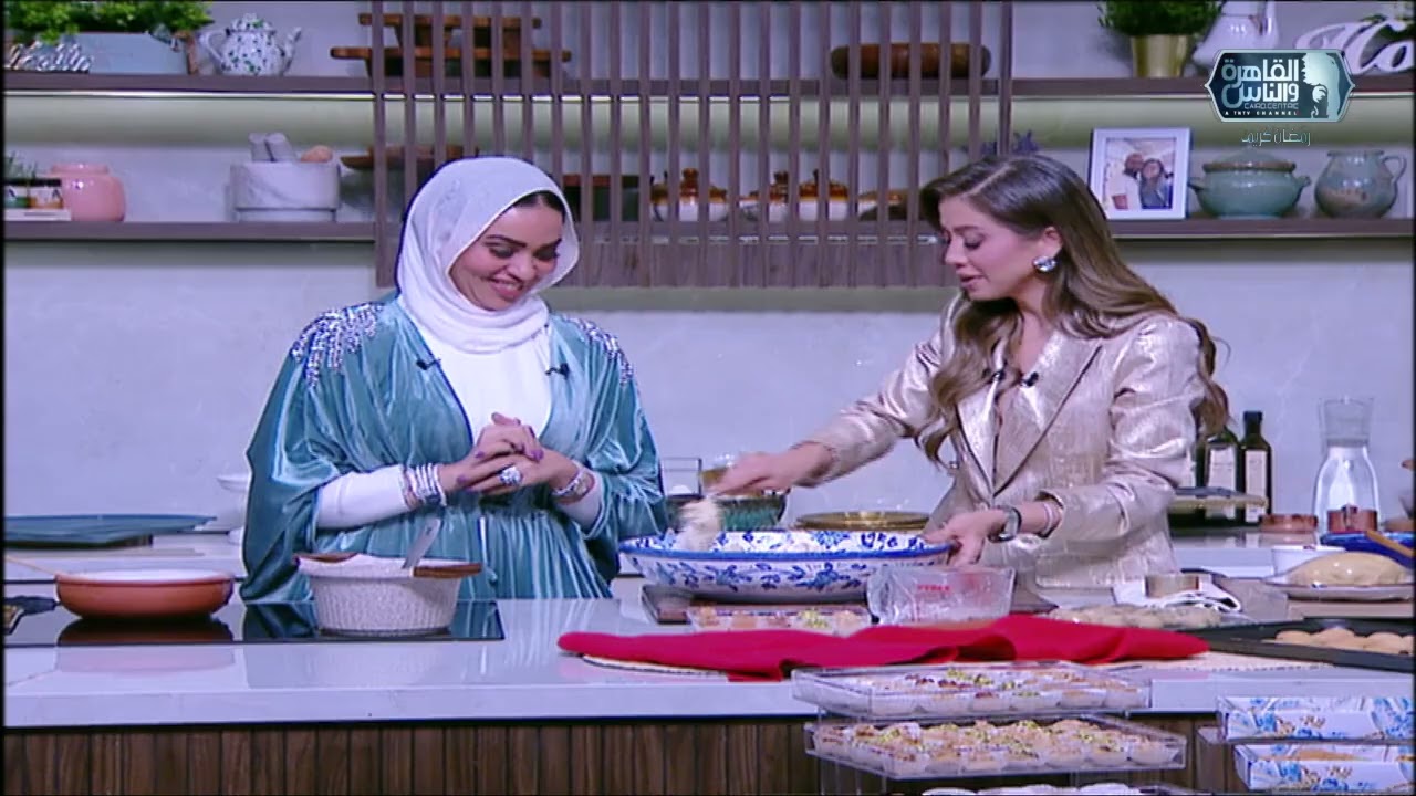شيف شريهان ناجية وشيف مي يعقوبي بيقولولنا أسرار الحفاظ على الوزن وذكريات كحك العيد 😍🍰