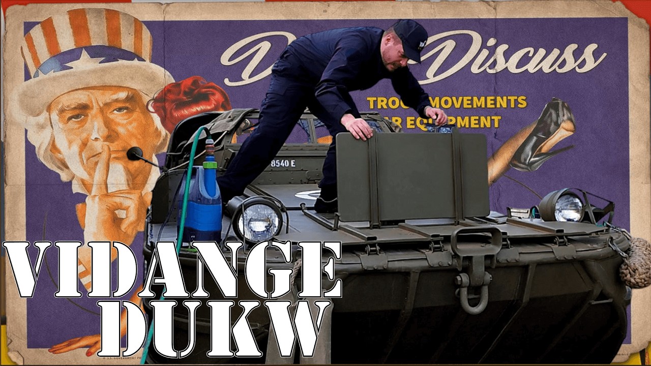 BÀA! - Ep.73: Vlog à l'arrache: on BOSSE sur un BLINDÉ - AMPHIBIE DUKW