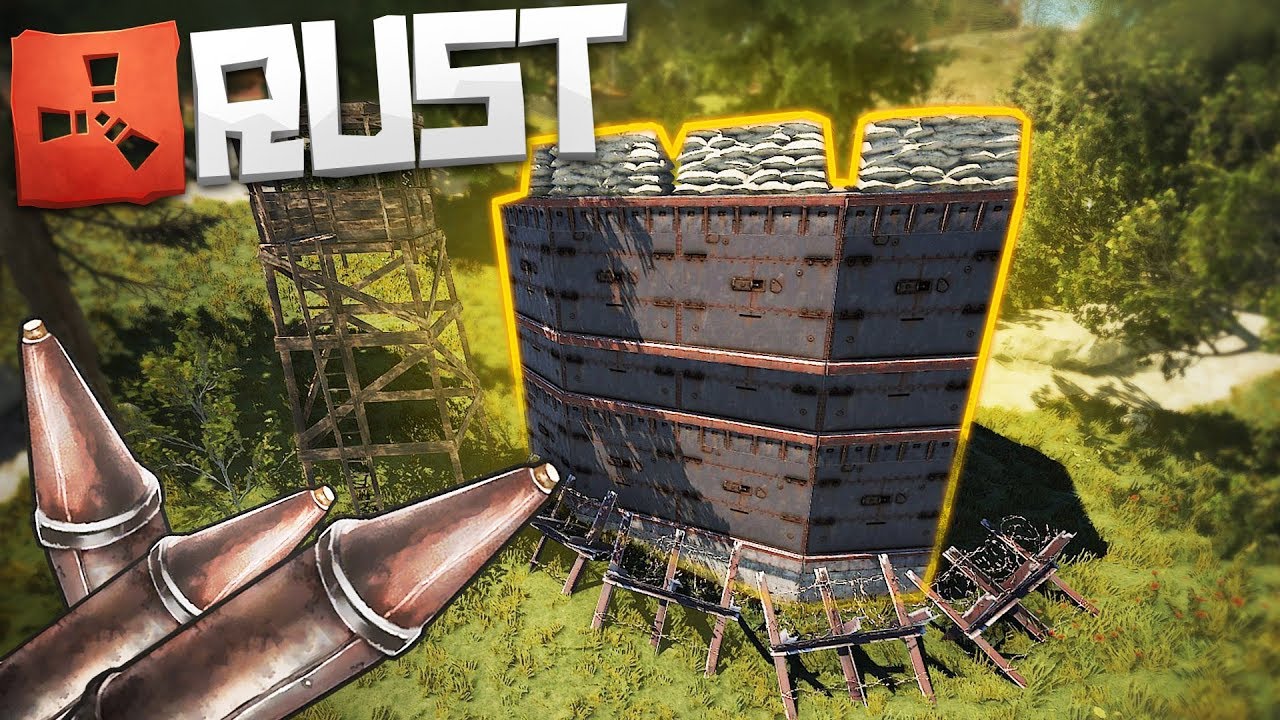 ЗАРЕЙДИЛ МВК БАЗУ ЗА 8 РАКЕТ! (РАСТ РЕЙД | RUST RAID)