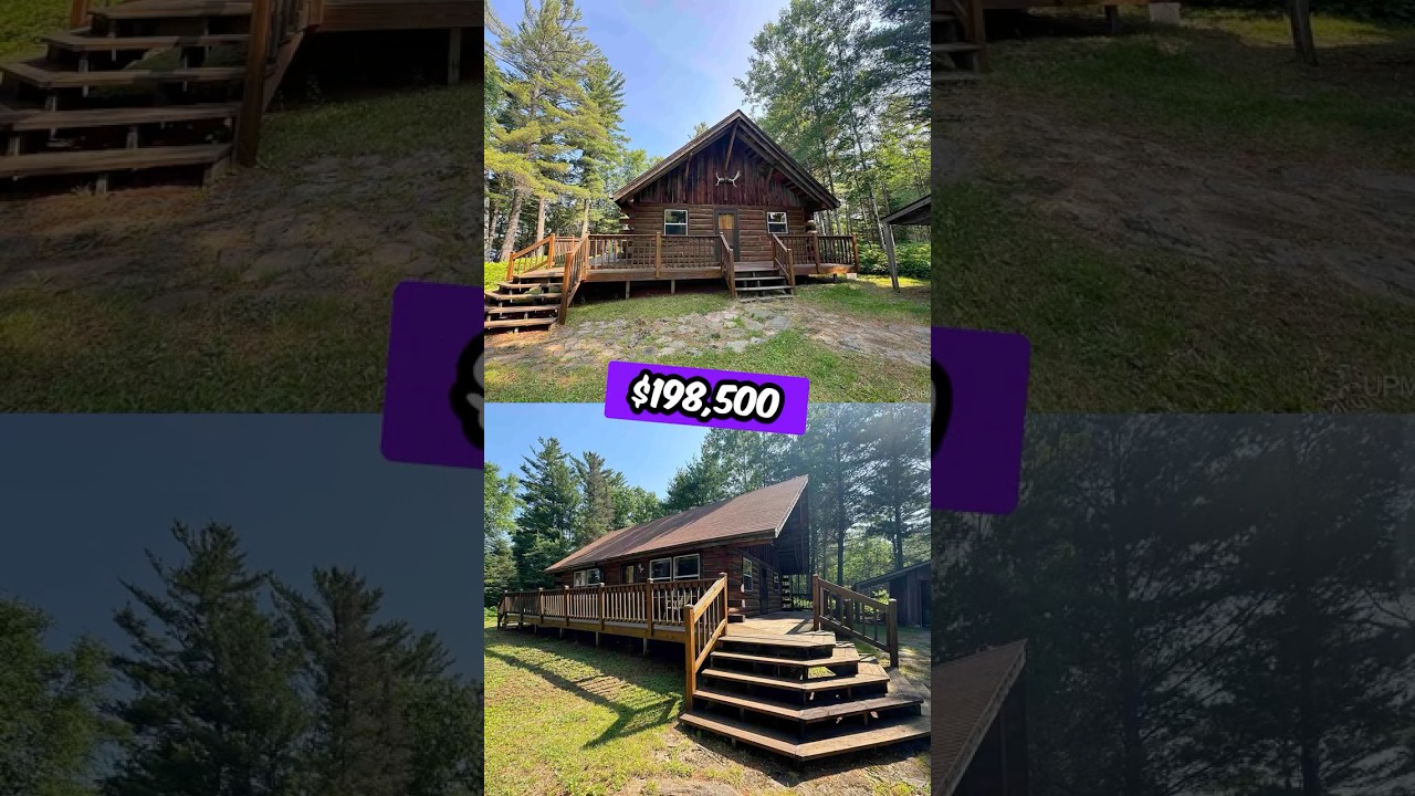 Cabin For Sale | $198,500 |  7.55 Acres | Michigan