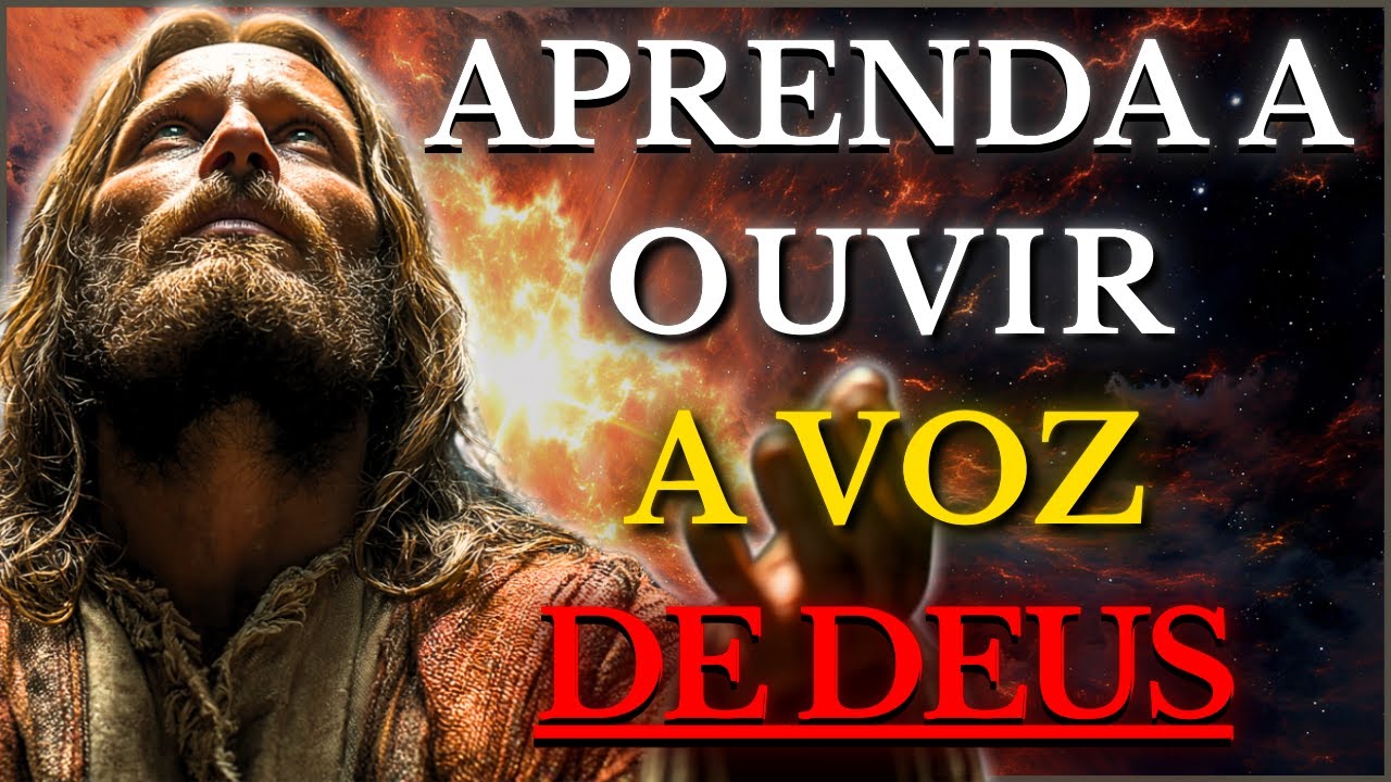 DEUS NÃO GRITA, ELE SUSSURRA ACALME SE HOJE E APRENDA A OUVIR SUA VOZ NO SILÊNCIO