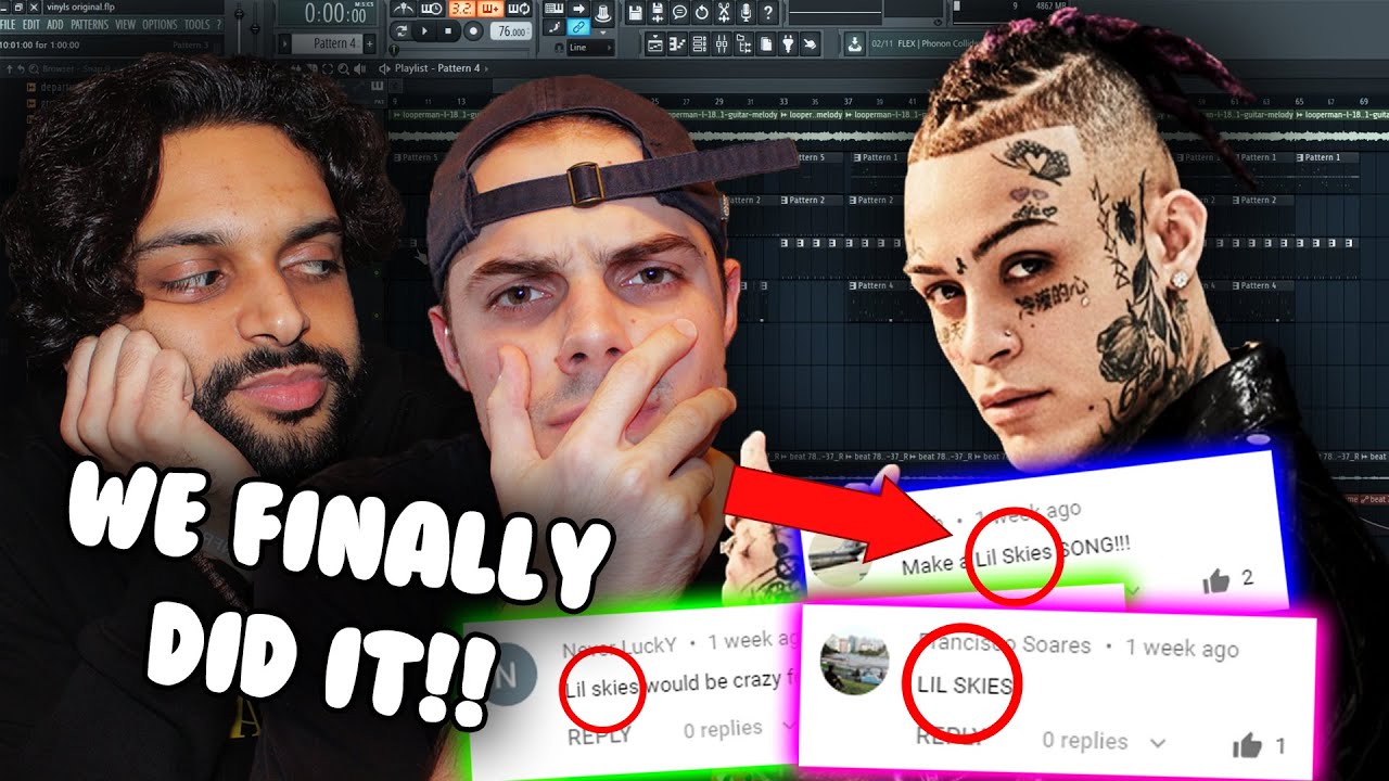 How to make a LIL SKIES SONG!! *using live guitar loop*