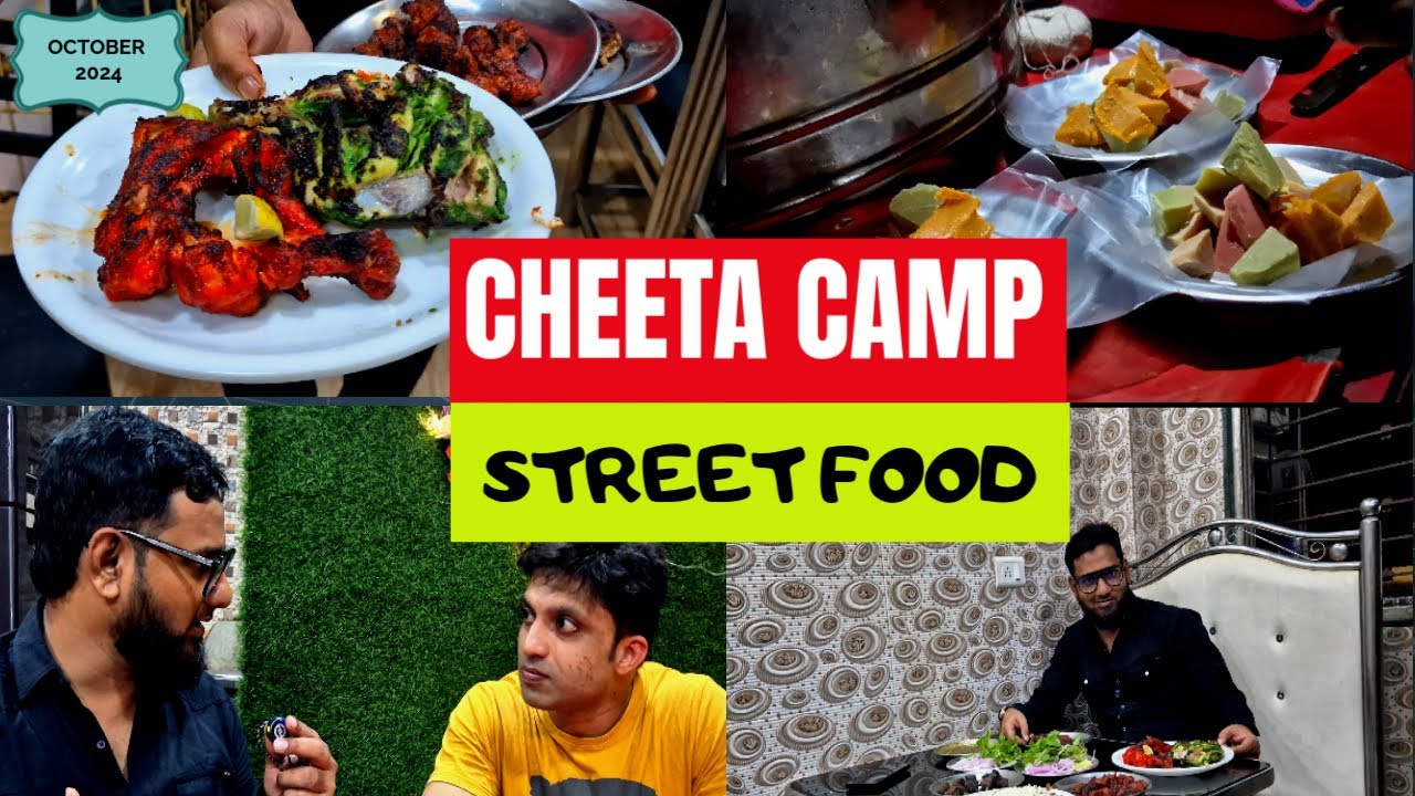 STREET FOOD OF CHEETA CAMP MUMBAI 2024