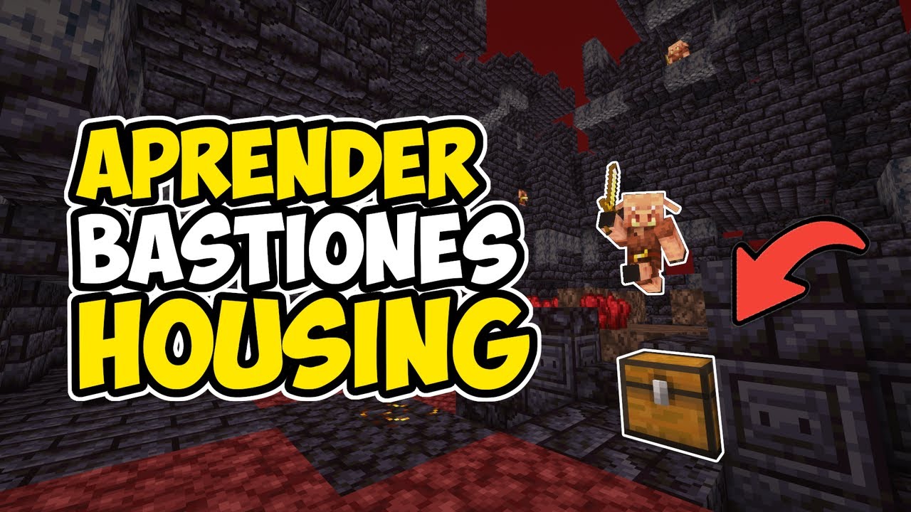 Ruta de Bastión: HOUSING (Sub 2:00) - Guía para aprender Speedruns de Minecraft