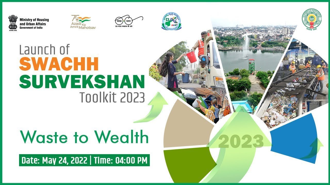 Launch of Swachh Survekshan-2023 Toolkit || Swachha Andhra Corporation ||