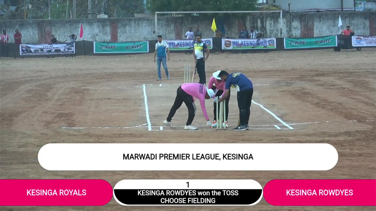 🛑▶️LIVE//1st NIGHT//KESINGA ROYALS VS KESINGA ROWDYES//MPL 2026
