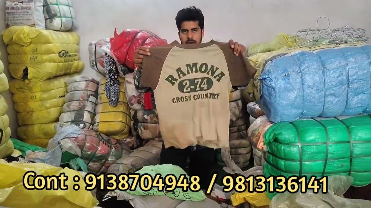 30 / ladis t shirt in 80 kg paking surplus wholesalers in My House 