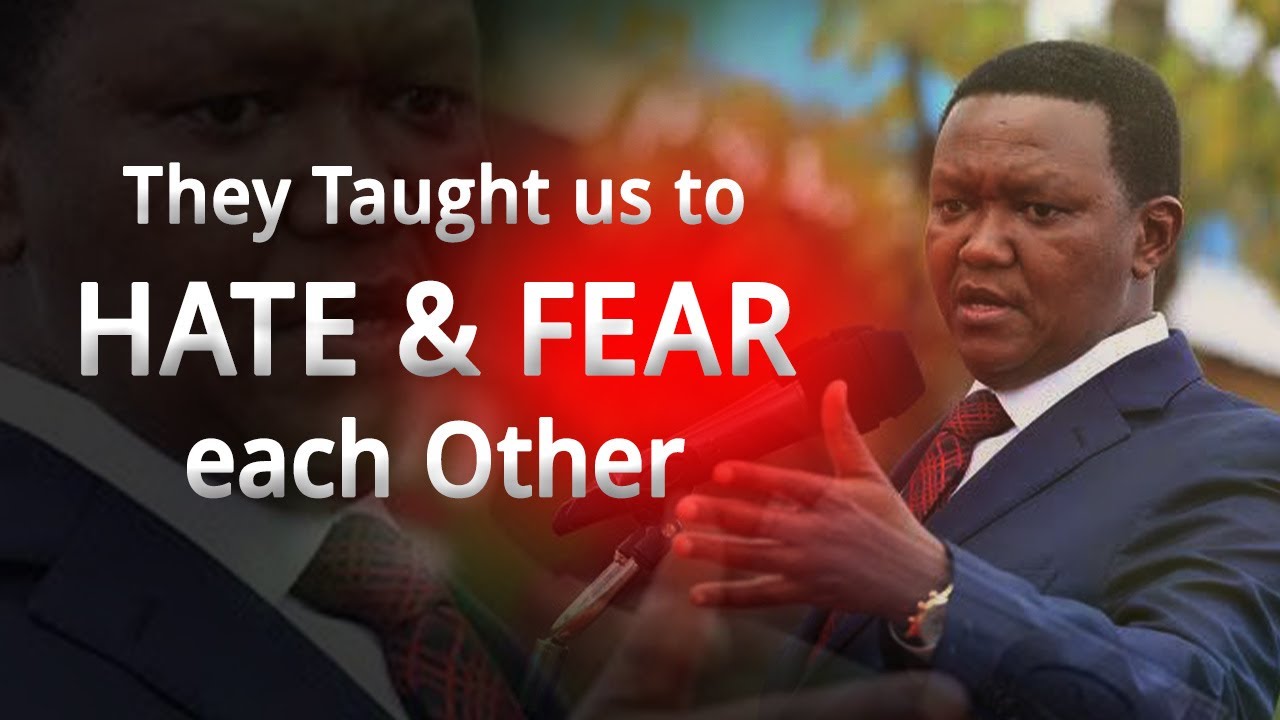 ''Them Folks Taught Us To Hate Each Other'' Says Dr. Alfred Mutua Addressing The AU