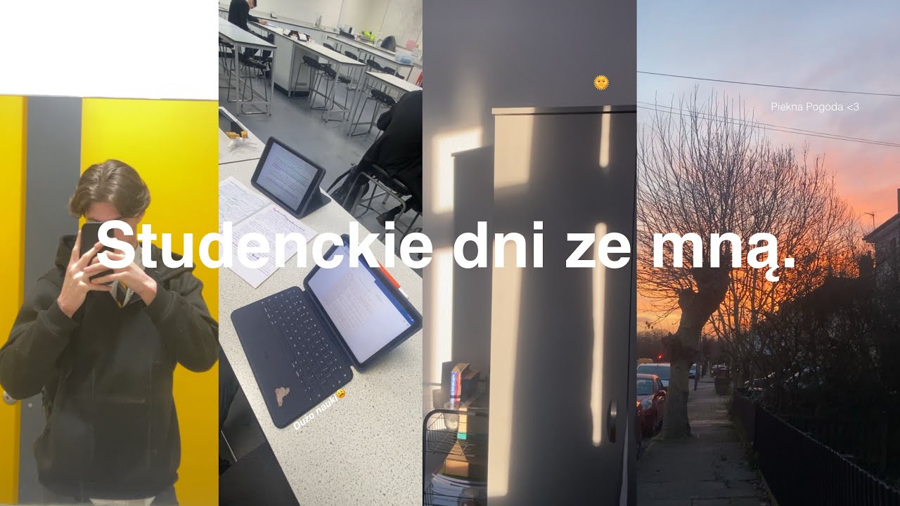 Kilka dni ze mną jako student w 11 klasie GCSE | spotkanie, nauka, zabawa. | Dawid Zozolek
