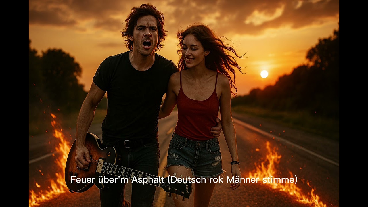 Feuer über'm Asphalt