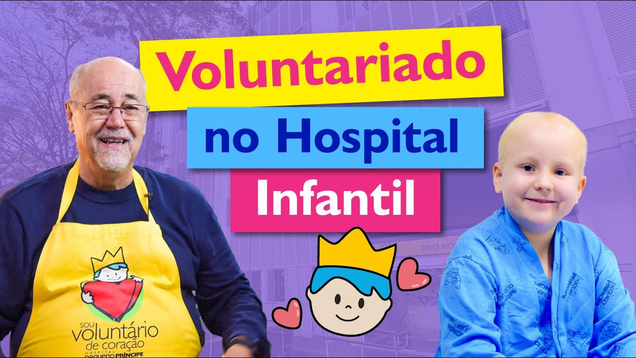 Voluntariado com crianças no Hospital Pequeno Príncipe 🏥👧👦