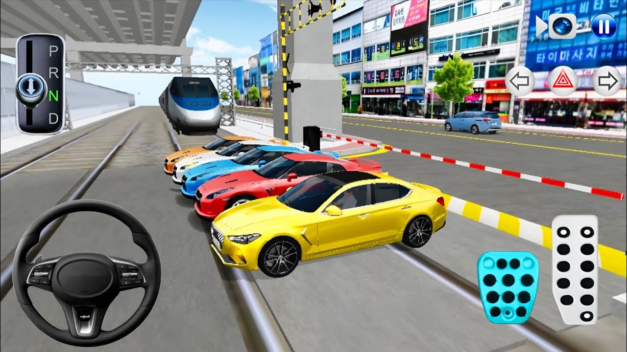 New Mercedes G63 & All Vehicles vs Bullet Train Experiment | 3D Driving Class 2026 Android Gameplay