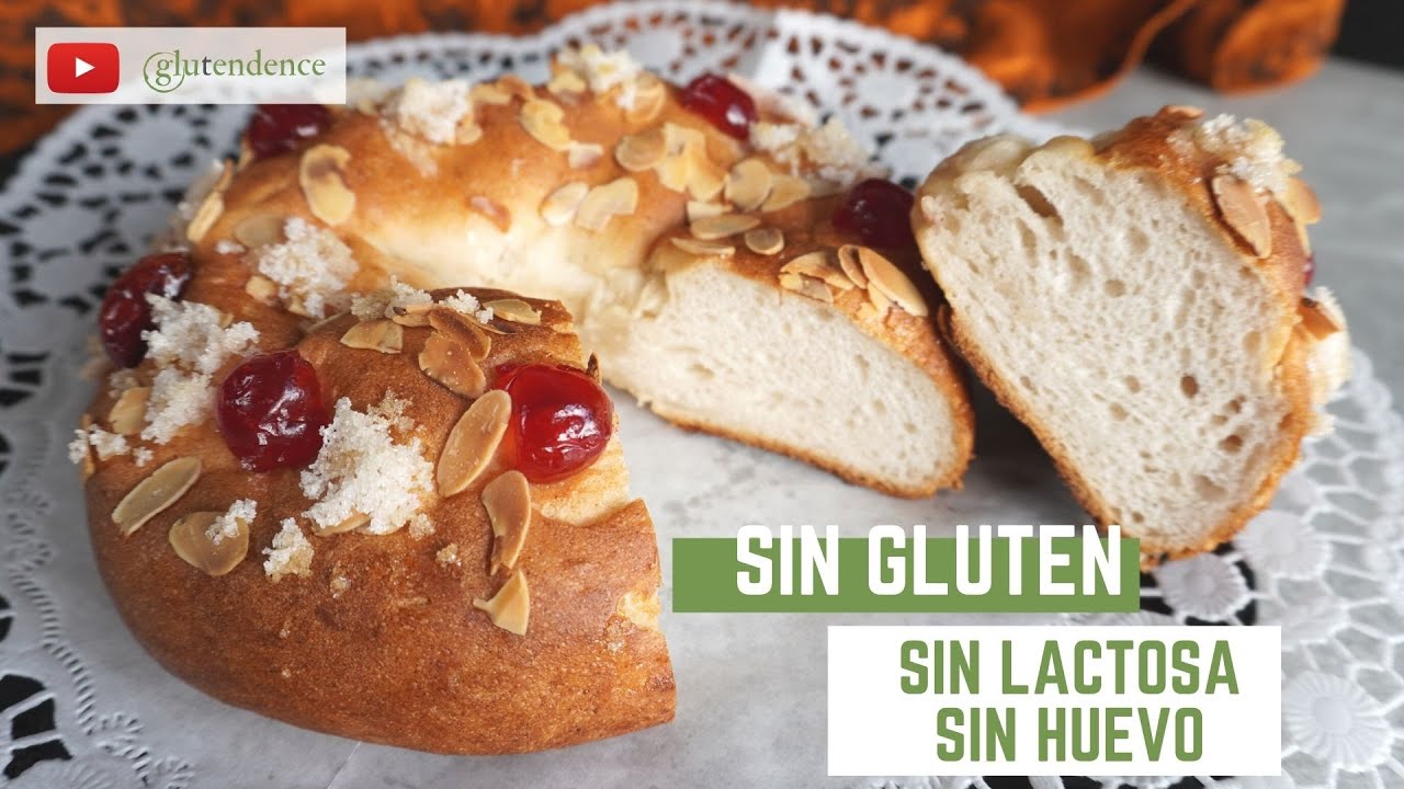 👑 El mejor ROSCÓN DE REYES SIN GLUTEN y VEGANO | Sin huevo y sin lácteos