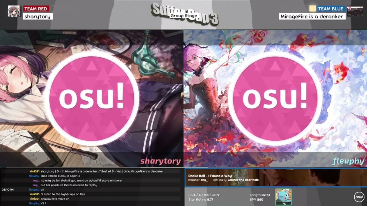 SC3 - Group Stage Group K | sharytory vs. MirageFire is a deranker