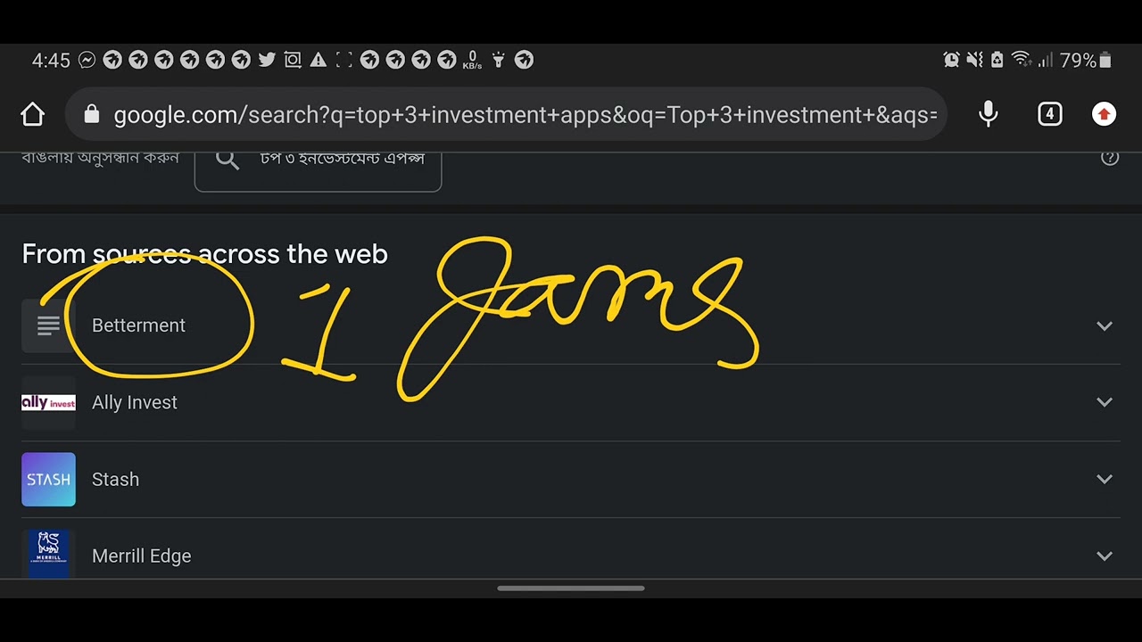Top 3 Investment Apps in 2022