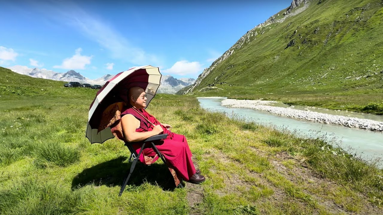 H.E. Ling Rinpoche Enjoys Andermatt, Switzerland with Tibetan Community of Luzern