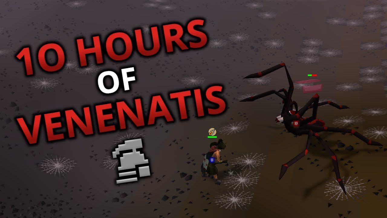 Добыча из 10 часов Venenatis (Железный человек)