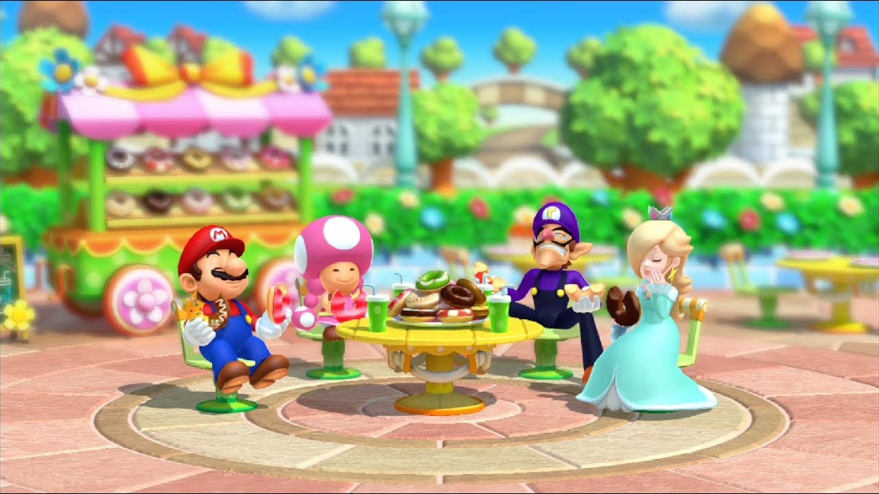 Mario Party 10 - Coin Challenge (Master CPU) Waluigi vs Toadette vs Rosalina vs Mario #16
