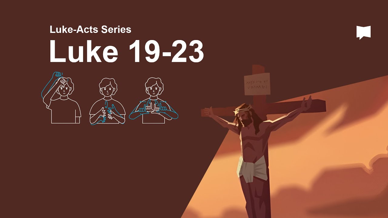 The Crucifixion of Jesus: Luke 19-23 | Indian Sign Language (ISL) | BibleProject (Unofficial)