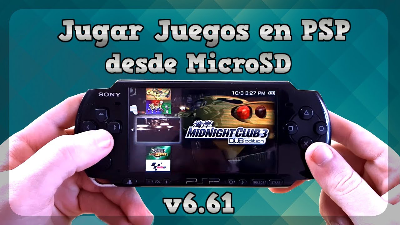 Desbloquear PSP [v6.61] [2023] [TODOS LOS MODELOS]