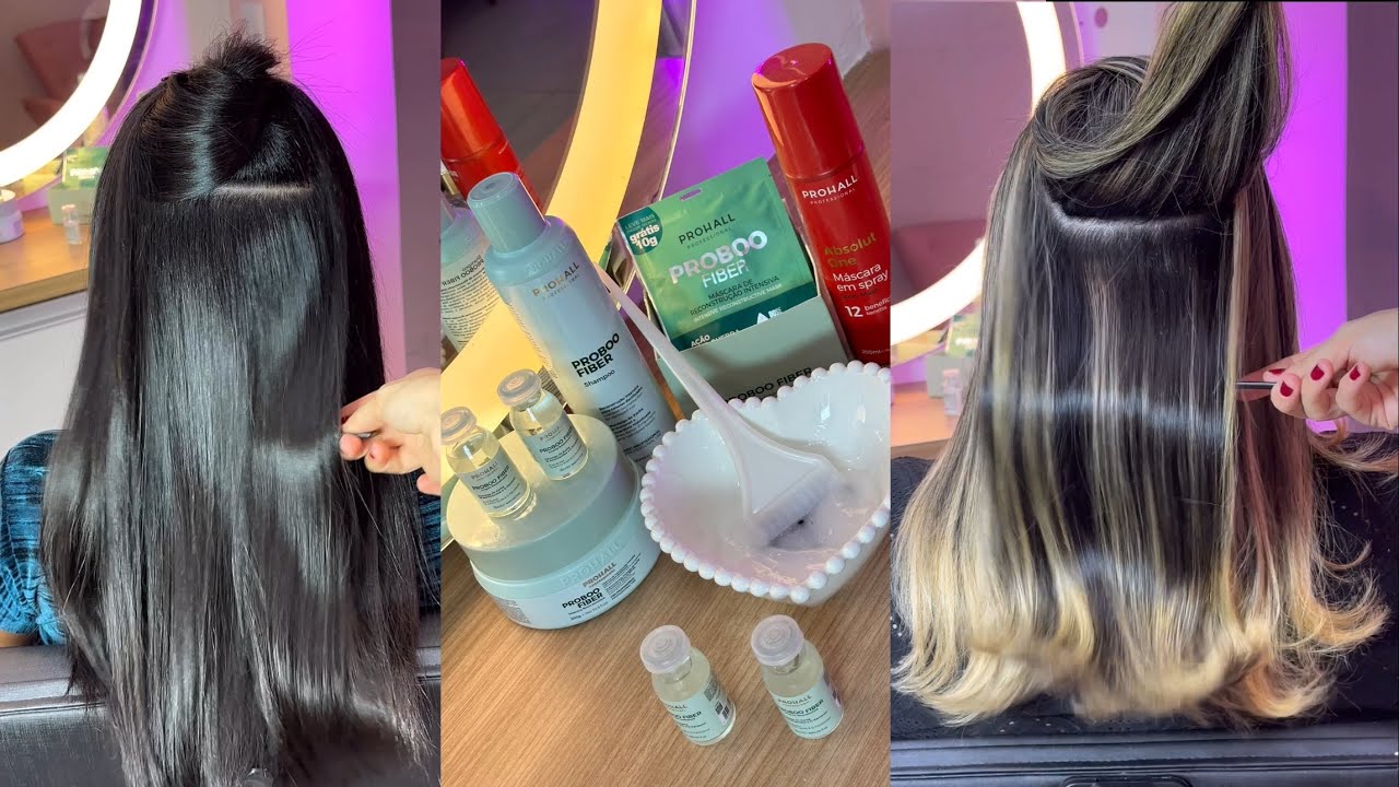 Preparação especial antes do alisamento sem formol 