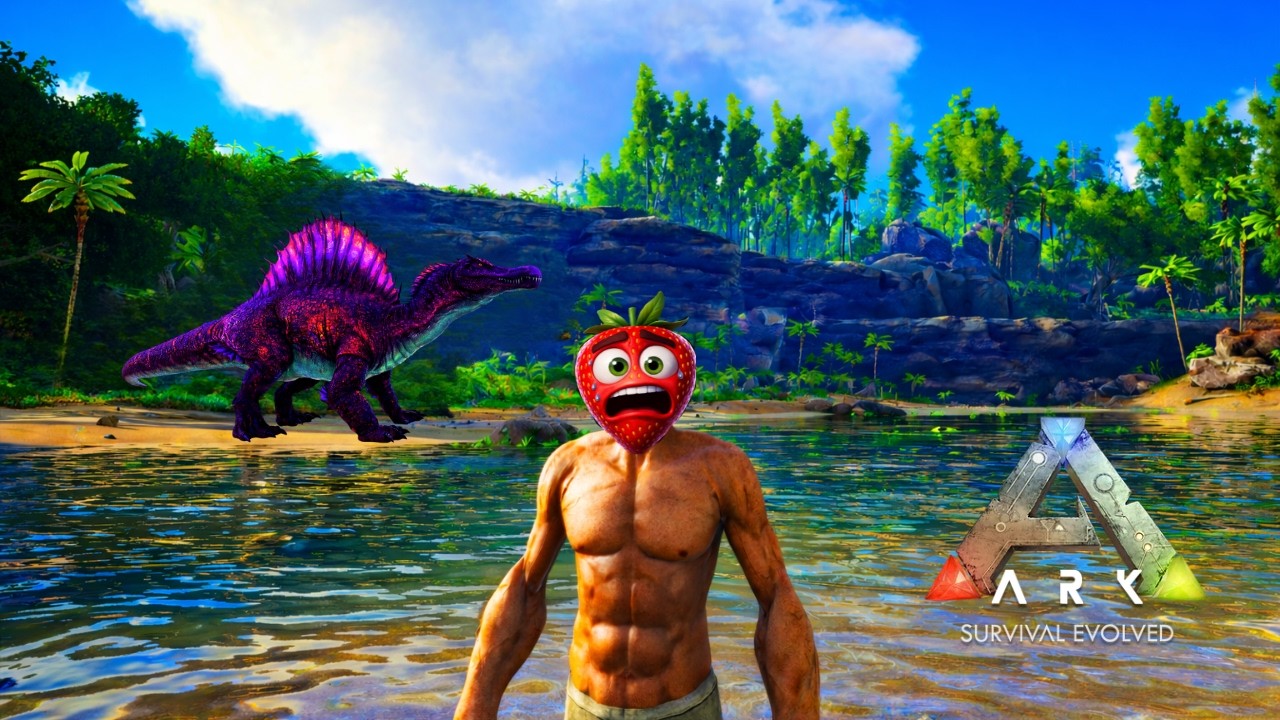 Die unerwartete Flucht vor dem Spinosaurus! ARK Survival Evolved #2