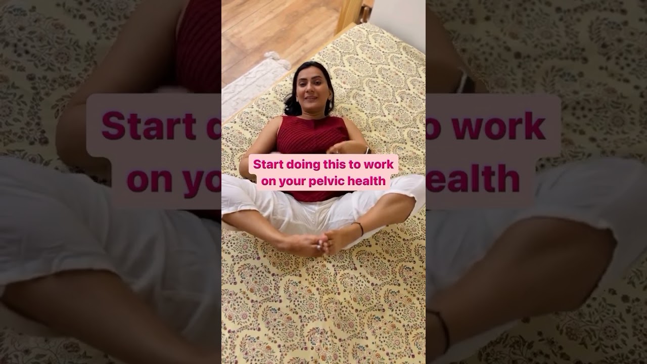 ⚠️ Pain during Intercourse? Do this asana daily 🧘&zwj;♀️🌸 #foryou #yoga