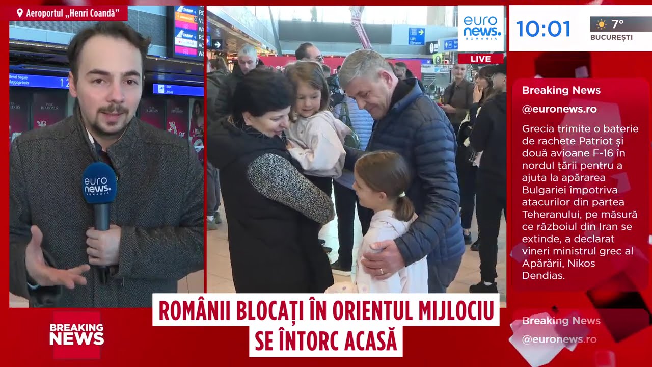 Românii blocați în Orientul Mijlociu se întorc acasă
