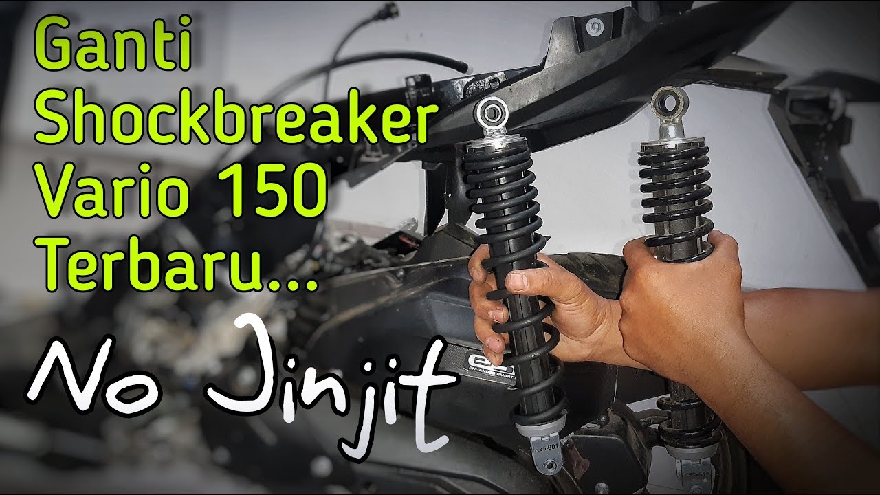Ganti Shockbreaker Belakang Vario 125/150 Terbaru.