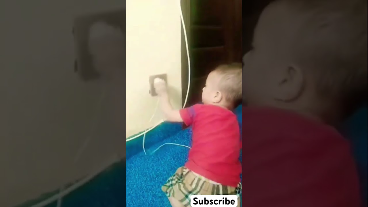 baby gets electric shock #shorts #baby #current #shock #electric