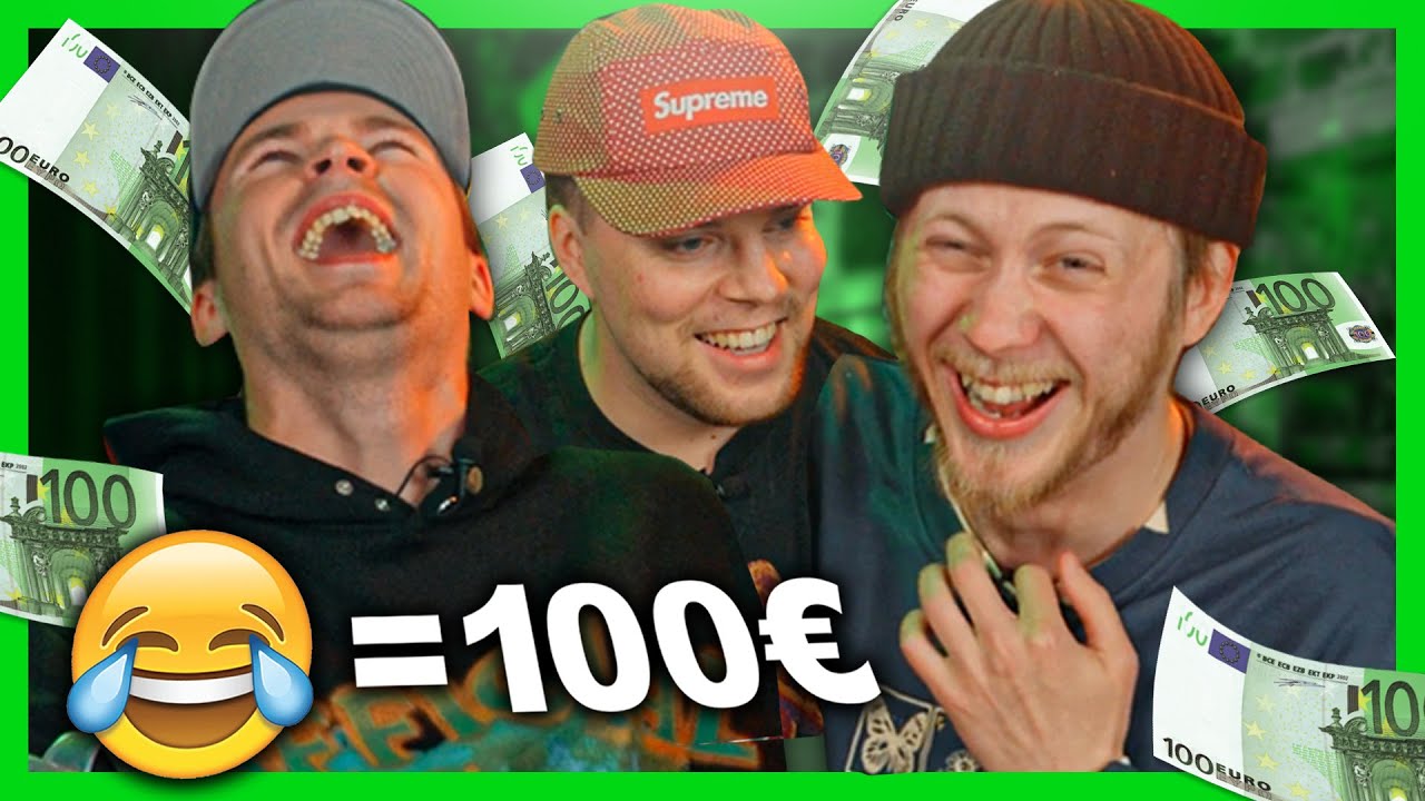 Jos saat meidät nauramaan, voitat 100€