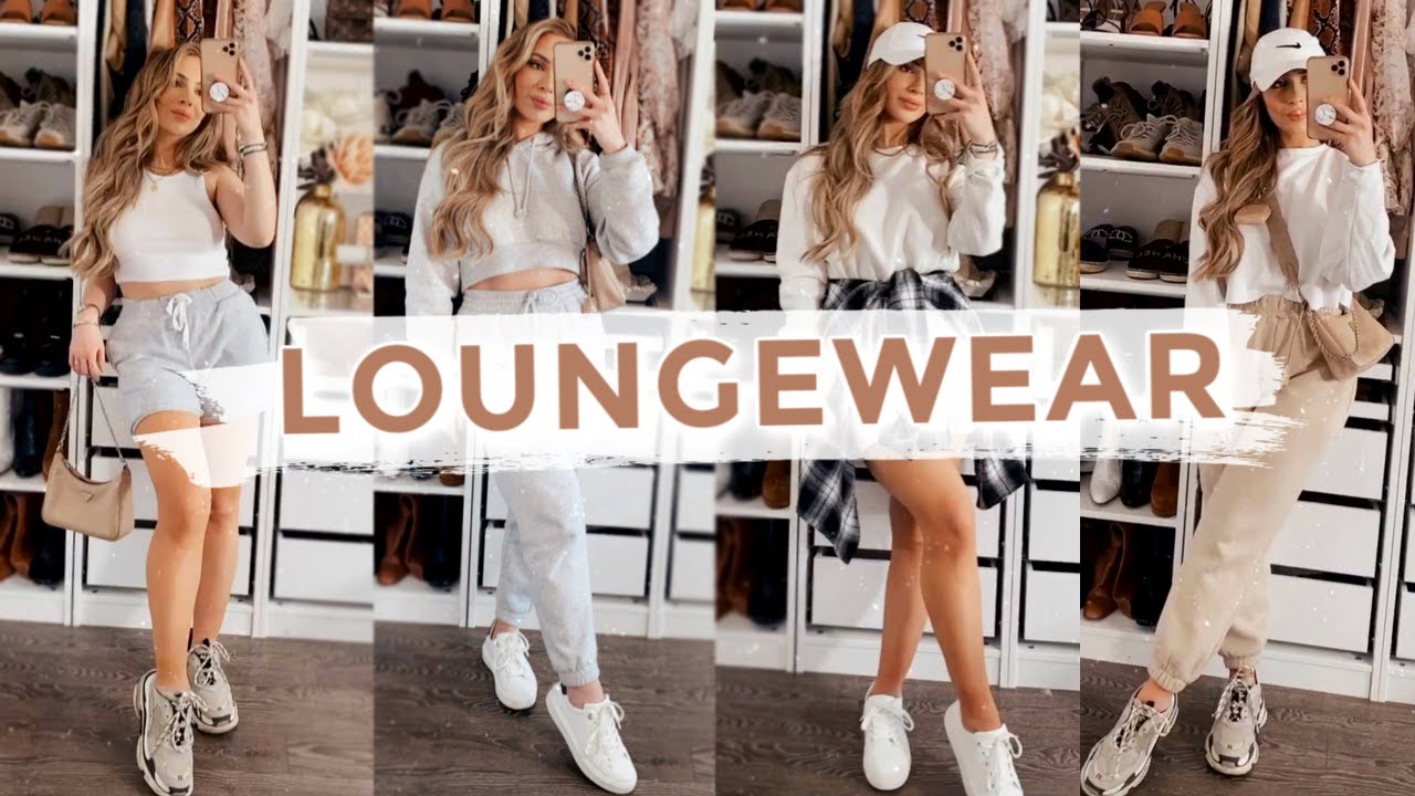 13 VERY CUTE + COMFY OUTFITS | THE BEST LOUNGEWEAR EVER (PRETTYLITTLETHING, ARITZIA + MORE)
