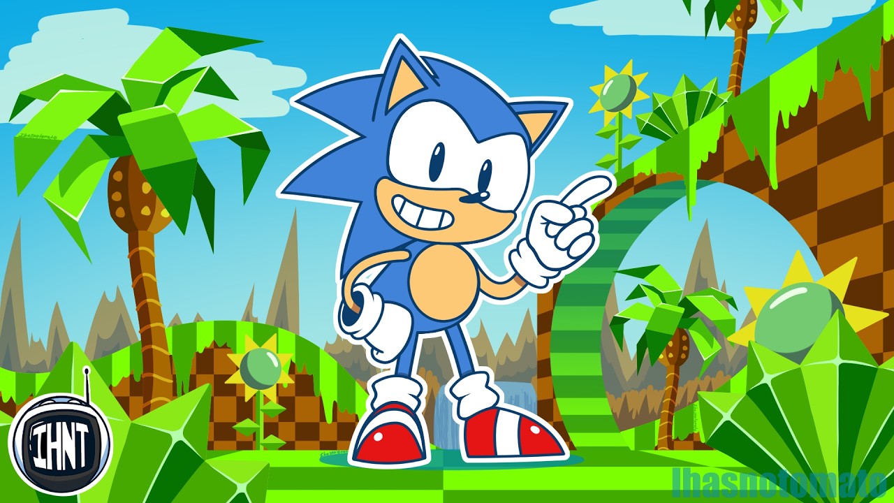 Playing 'Sonic The Hedgehog' for the first time ever
