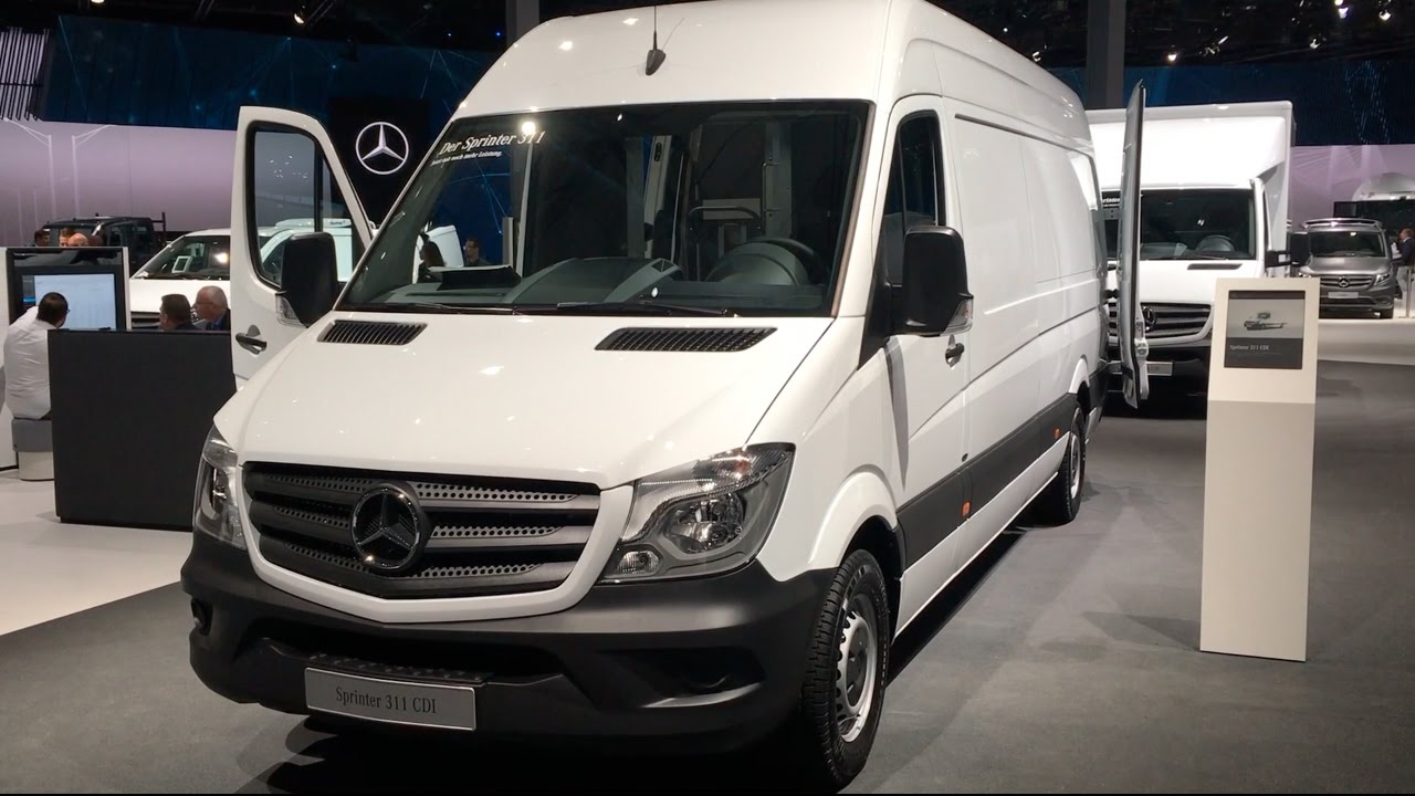 Mercedes-Benz Sprinter 311 CDI  2017 In detail review walkaround Interior Exterior