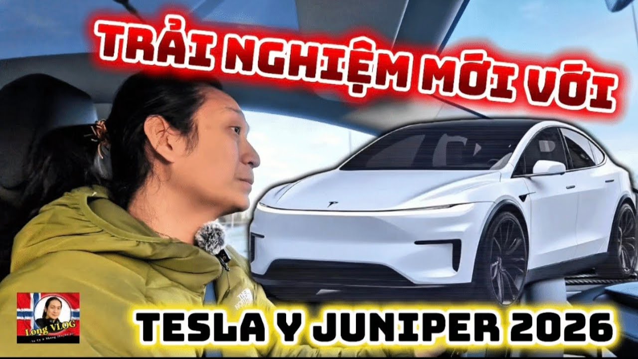 Mượn Tesla Y juniper 2026 đi giao hàng và trải nghiệm chân thật từ những lần chạy đầu tiên 