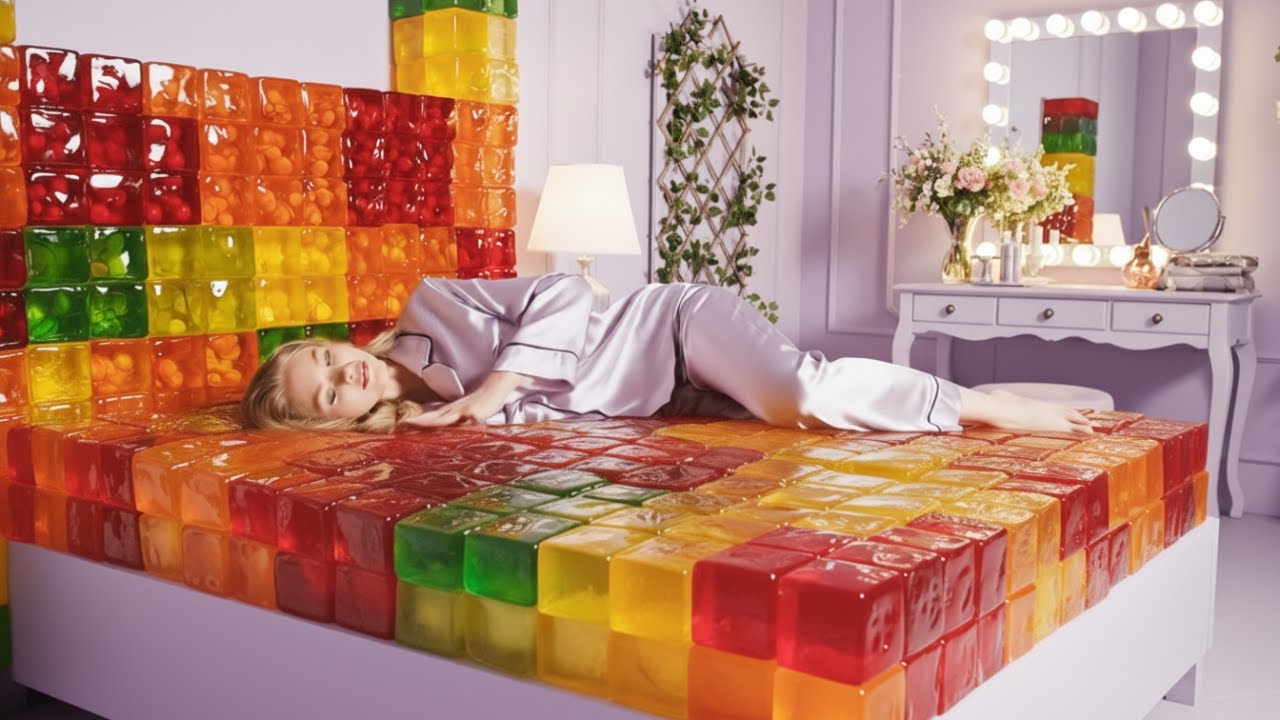 These Dessert Dream Beds Are TOO Satisfying&hellip; 🍰💖 Which Sweet World Would You Sleep In?| Relaxing ASMR