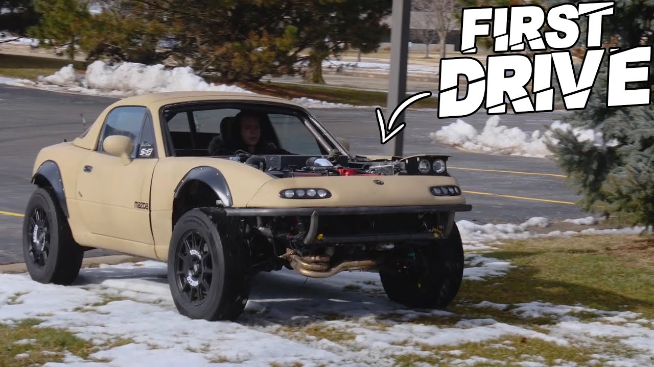 FIRST DRIVE In the EJ20 AWD MIATA!