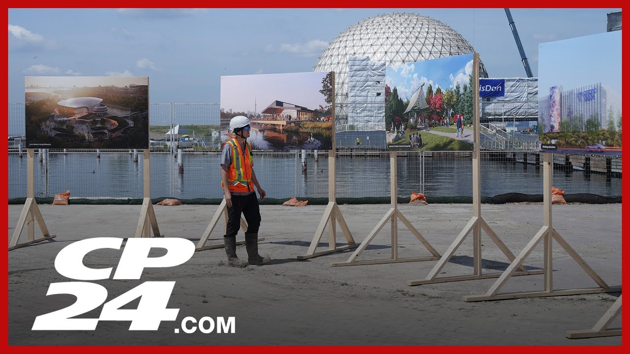 Ford government reveals final Ontario Place redesign, including larger parking garage