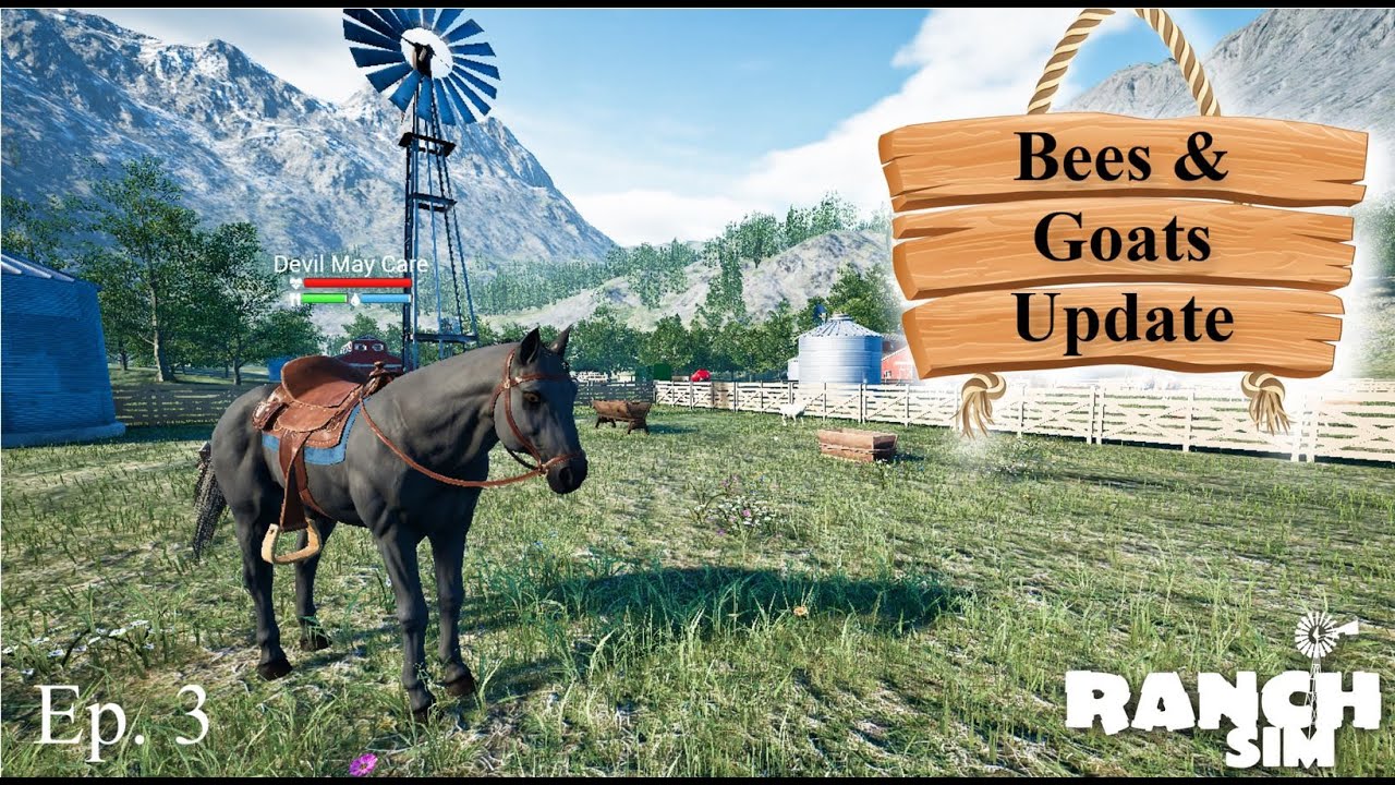 Bees & Goats Update!!  Ranch Simulator
