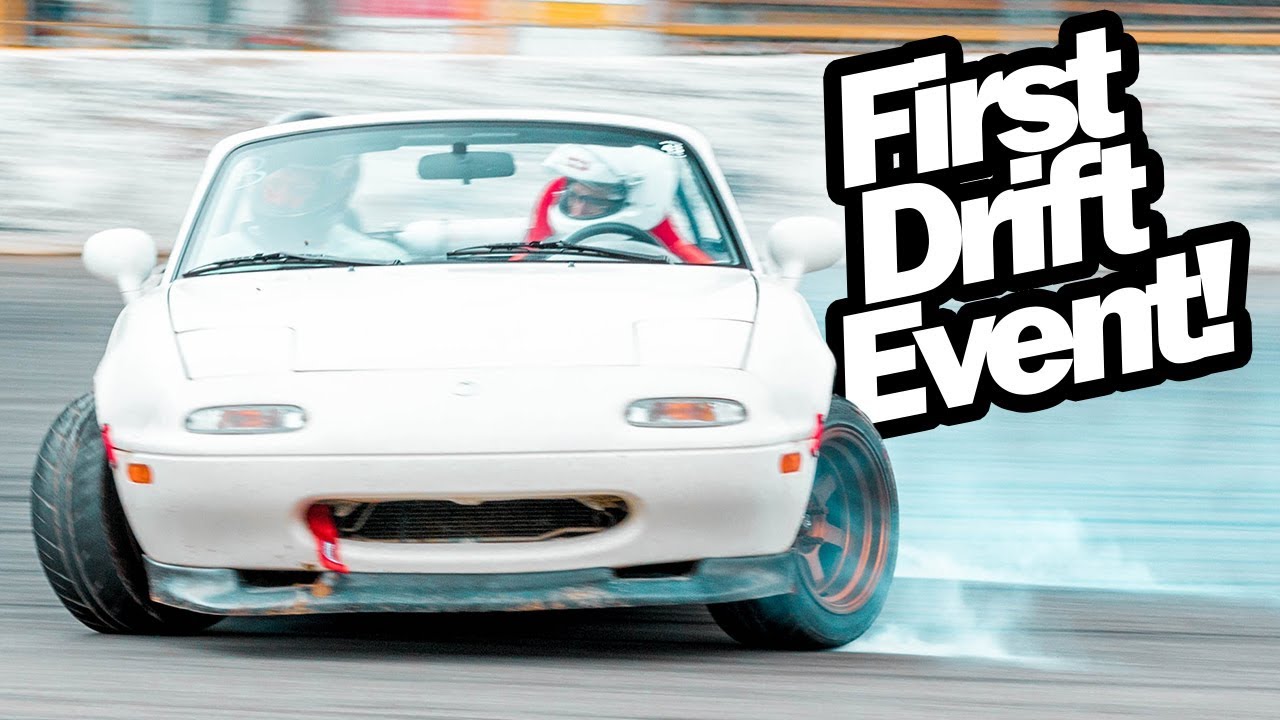 FIRST DRIFT EVENT! // Stock 1.8 Miata