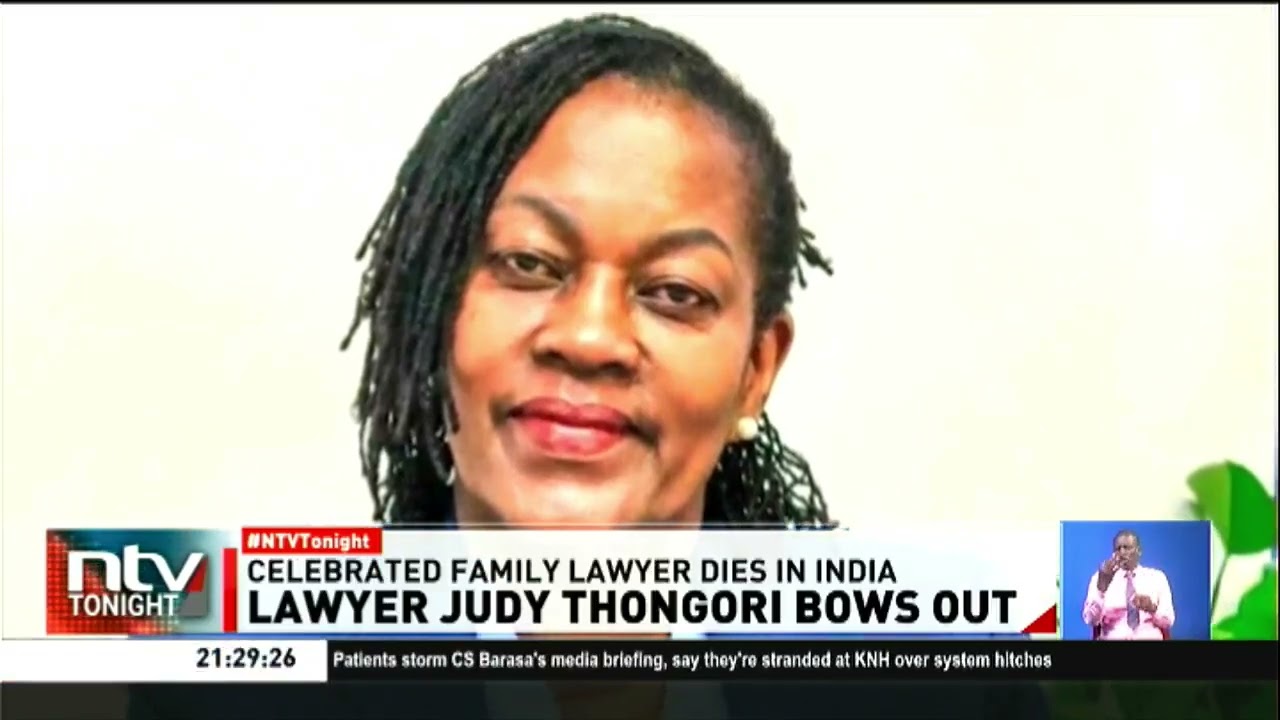 Senior Counsel Judy Thongori dies in India, leaving a lasting legacy in Kenya’s legal field