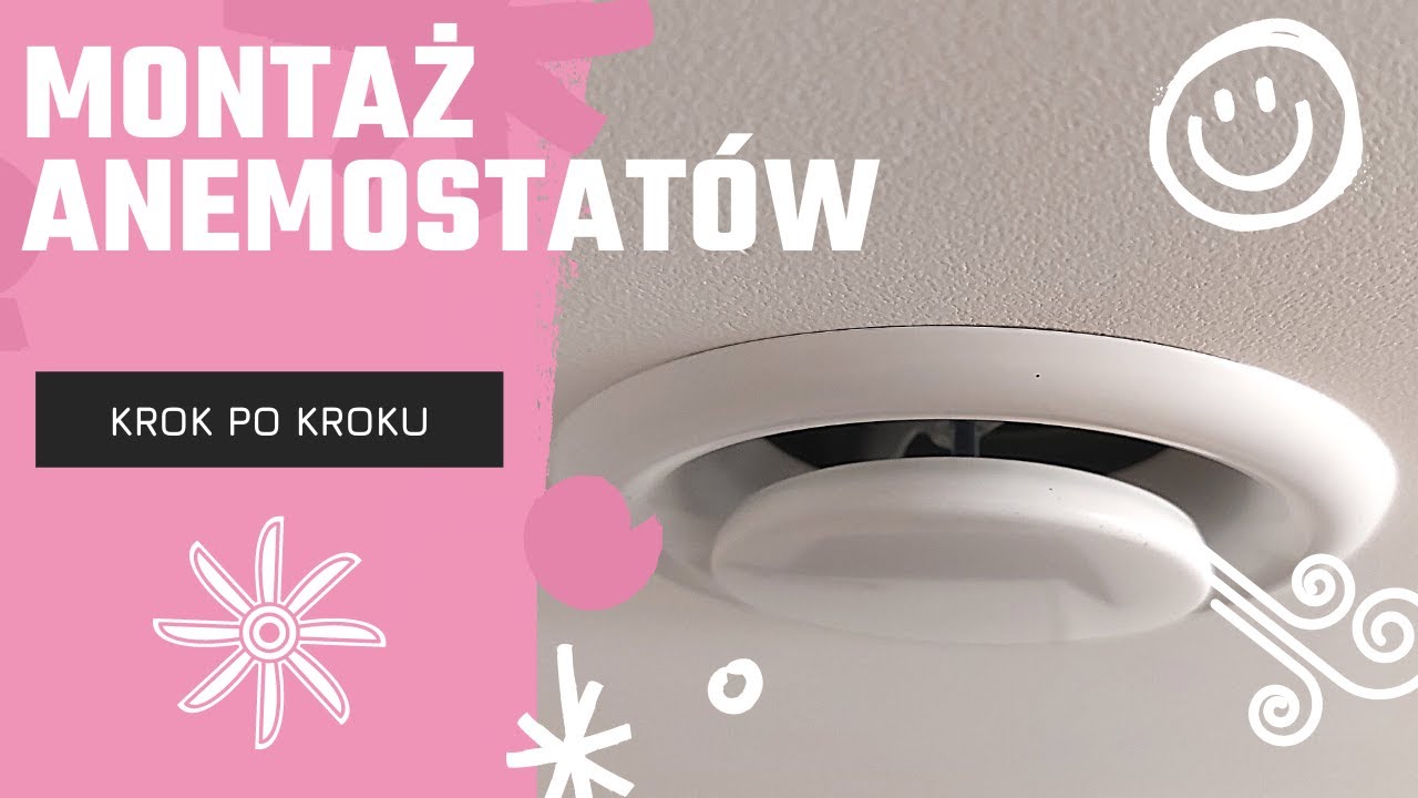 Montaż ANEMOSTATÓW. Anemostat Z KUCHNI PO ROKU.